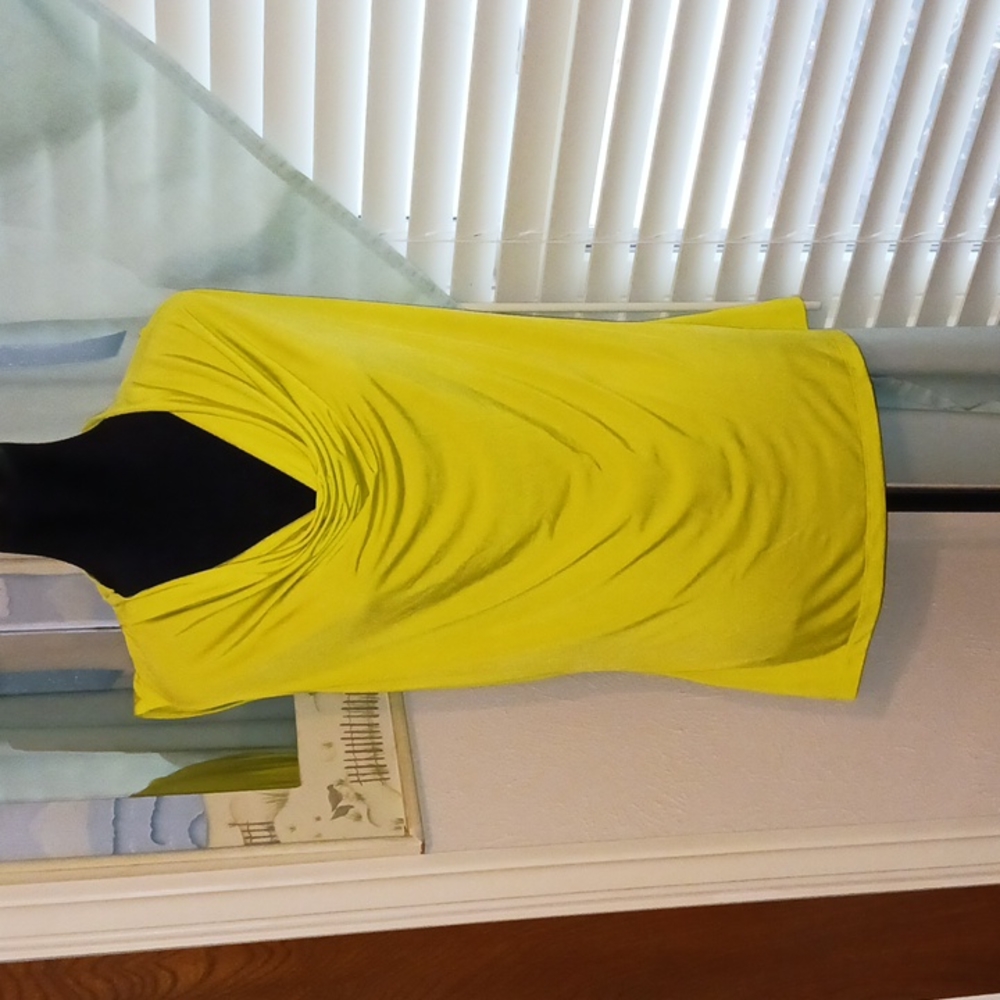Worthington L bright yellow camisole good condition